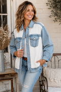 Snowdrift — Reworked Quilt & Denim Jacket
