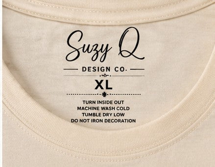 Jesus Knows My Heart & My Attitude — Suzy Q Graphic Tee