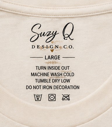 Raised on Sunshine & Wildflowers — Suzy Q Graphic Tee