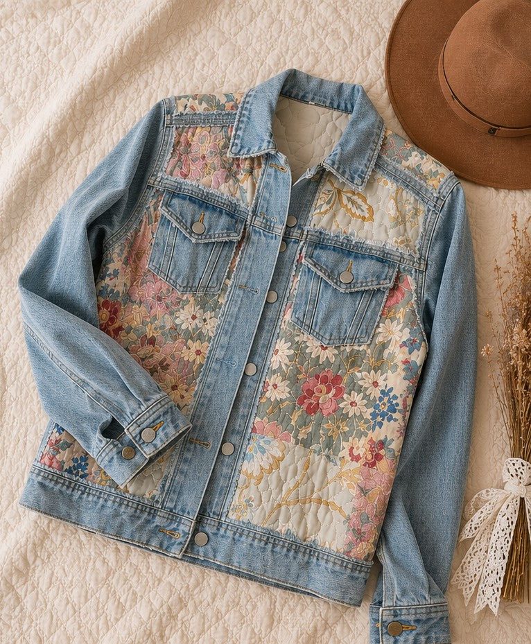 Bloomfield — Reworked Quilt & Denim Jacket