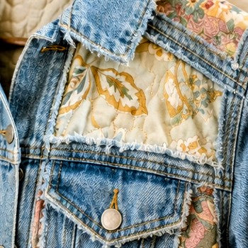 Bloomfield — Reworked Quilt & Denim Jacket