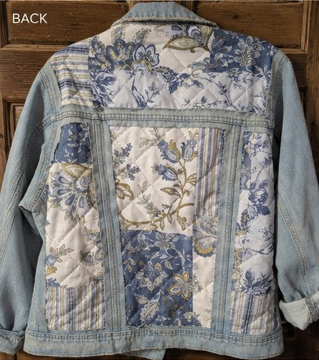 Meadowlark — Reworked Quilt & Denim Jacket